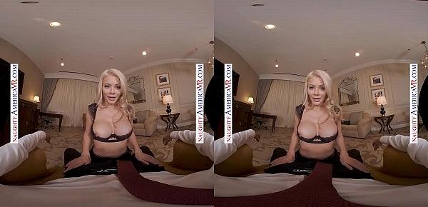  Naughty America - Riley Steele Gives you the real Porn Star Edition